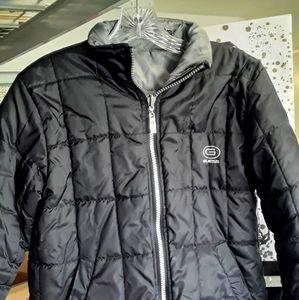 Guess puffy black jacket